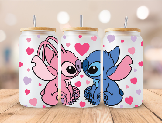 Stitch and Angel Smooches - UV Libby Wrap