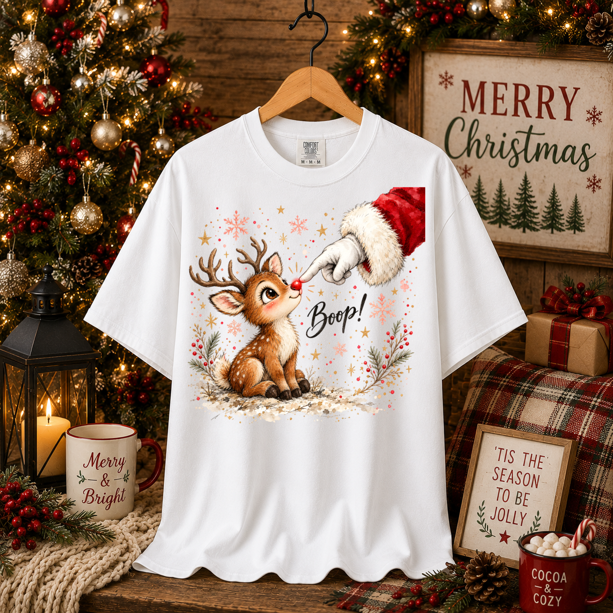 Santa Boops Rudolph