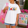 Crayon Apple Glue Stick Notebook Pencil