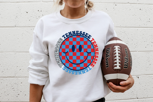 Tennessee- Checkered Smiley