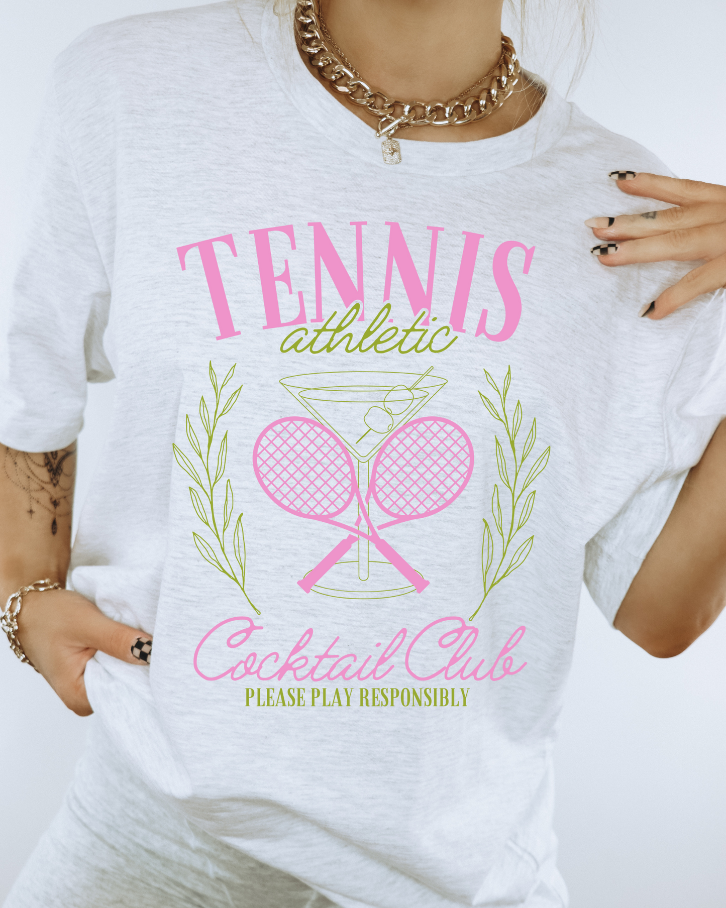 Tennis Athletic Cocktail Club Please Play Responsibly