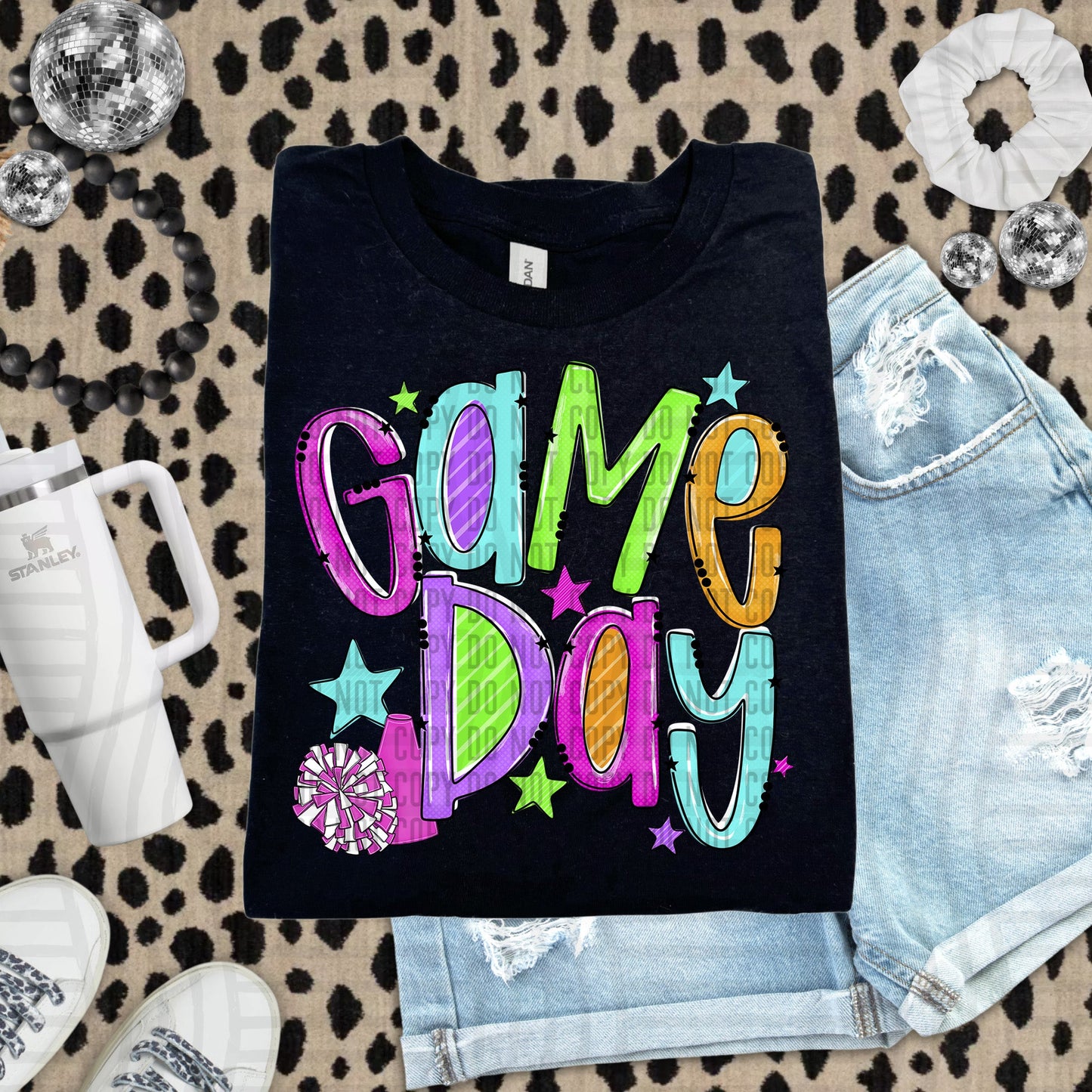 RETRO GAME DAY CHEER