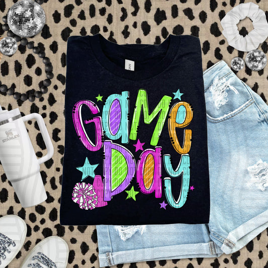 RETRO GAME DAY CHEER