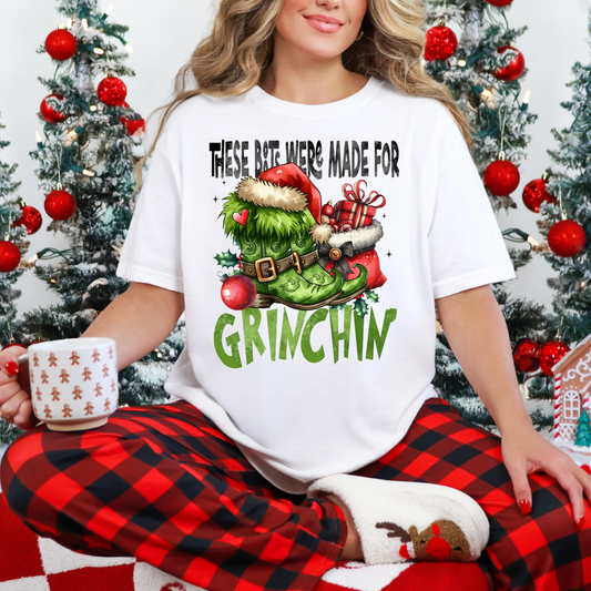 There boots were made for Grinchin