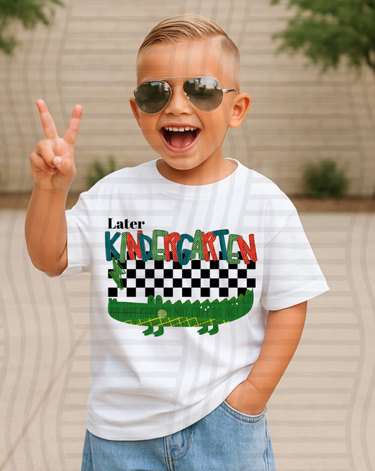 LATER KINDERGARTEN GATOR BOYS