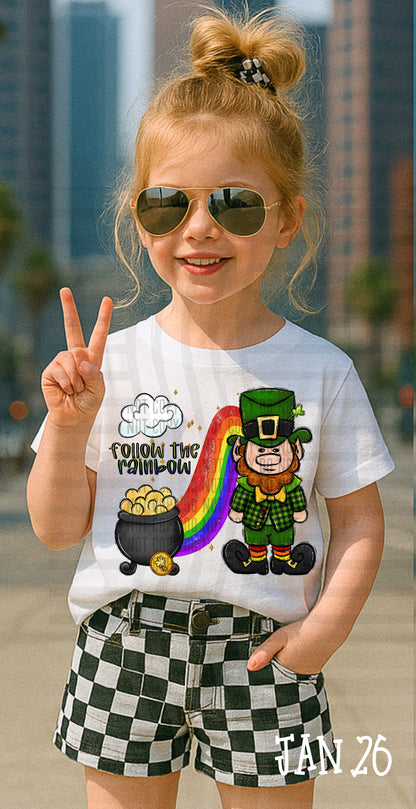 ST. PATRICK'S DAY FOLLOW THE RAINBOW
