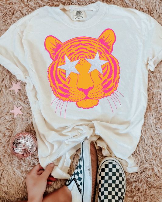 Tiger Orange And Pink