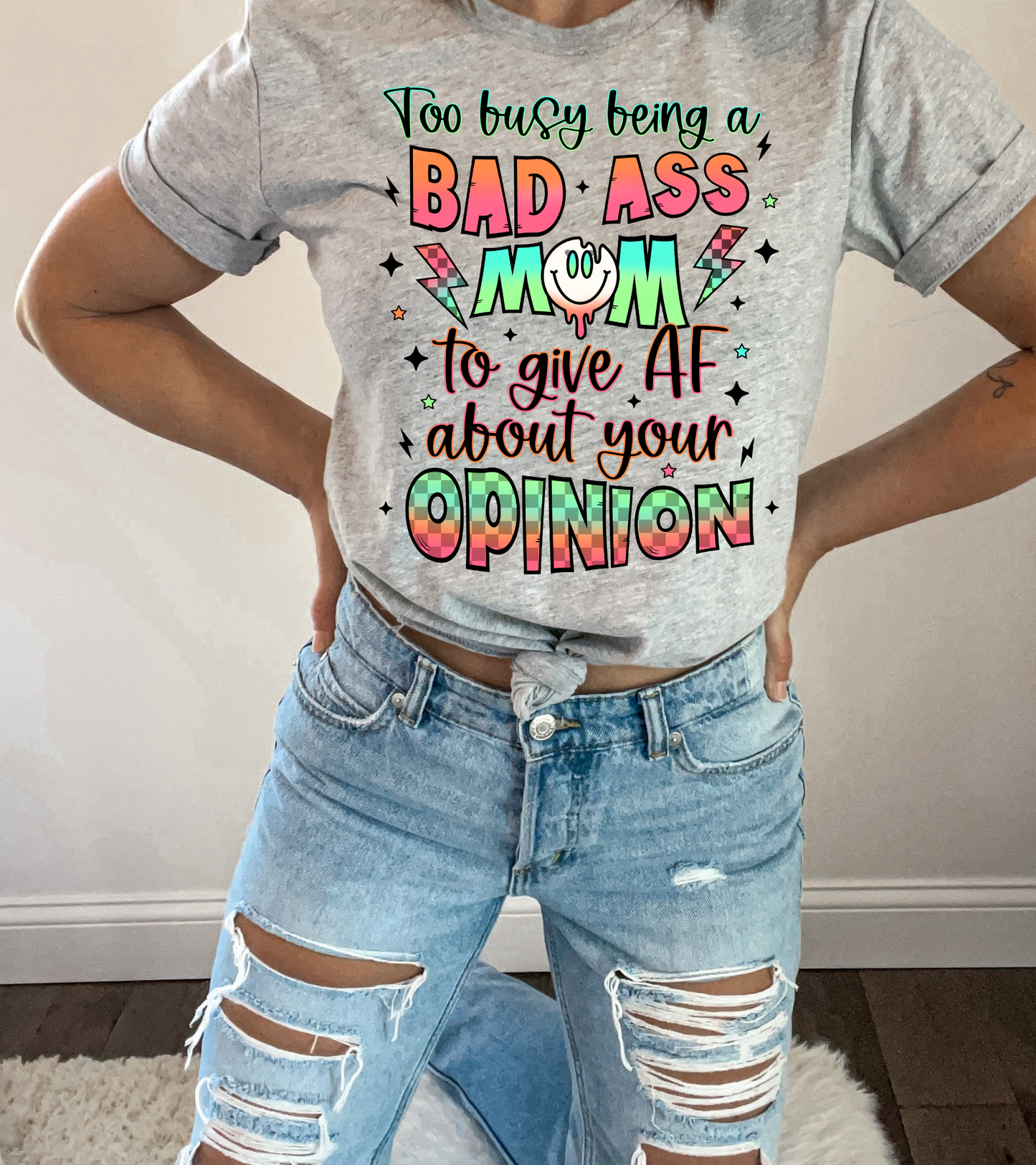 Too busy being a badass mom