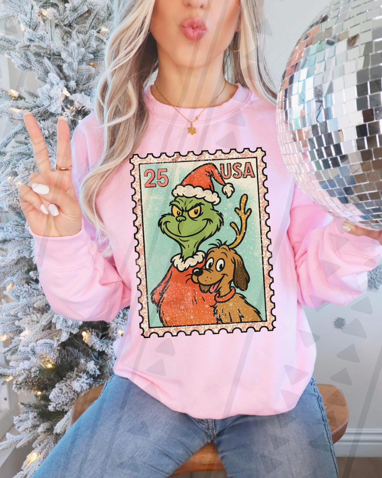 Grinch Stamp