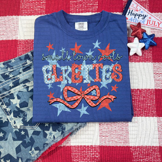 SMALL TOWN ROOTS ELKETTES RED WHITE & BLUE