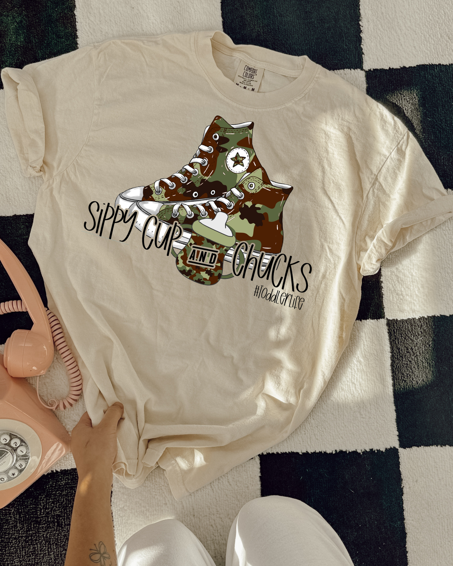 Sippy Cup And Chucks Camo