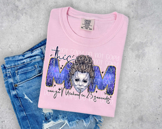 This mom can go Michael in 2.5 seconds