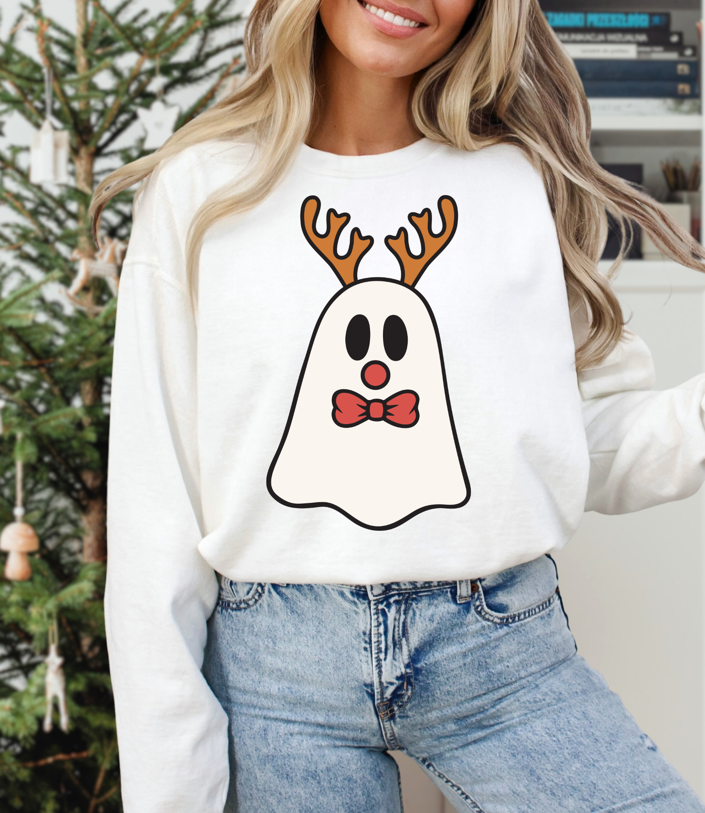 Ghost With Antlers