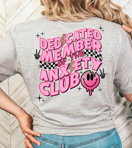 Dedicated member of the anxiety club
