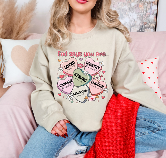 God Says You Are....