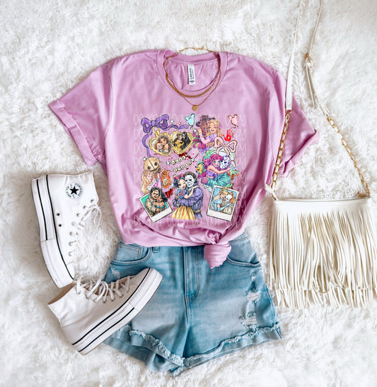 Princess horror collage