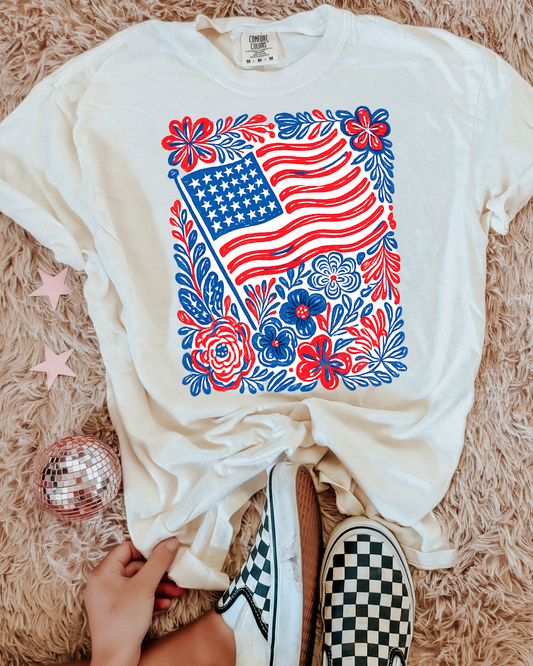 Floral Flag