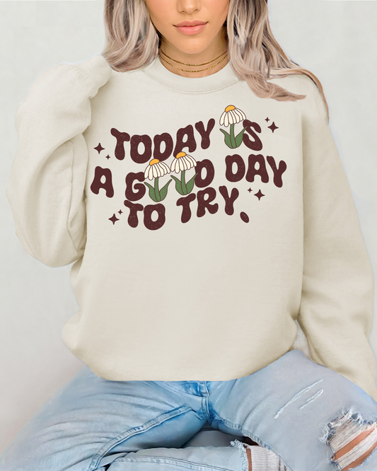 Today Is A Good Day To Try