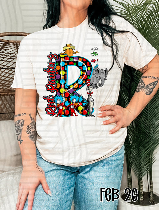 CAT IN THE HAT RED RAIDERS