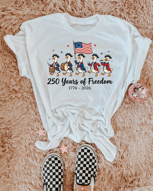 250 years of freedom Geese