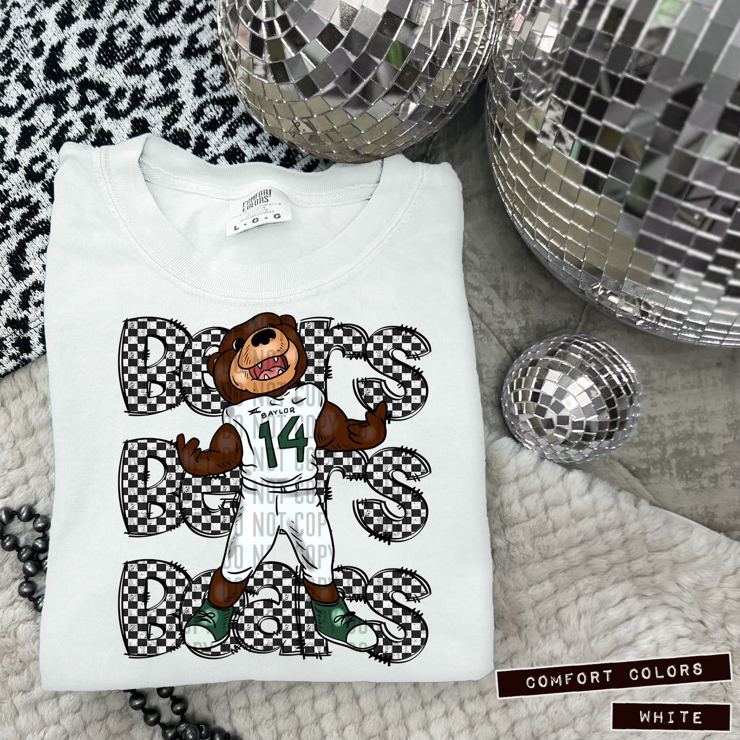 BAYLOR BEARS CHECKERS