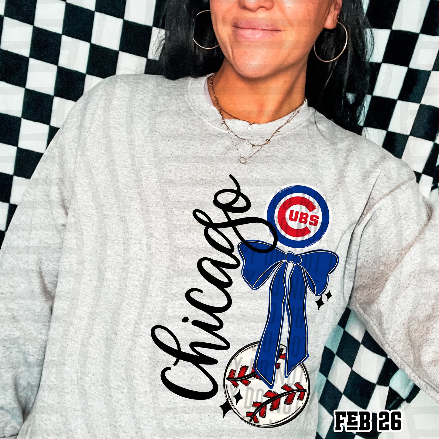 MLB BOW CHICAGO CUBS