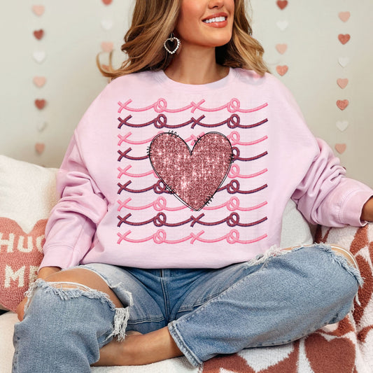 Xoxo-Glitter Heart