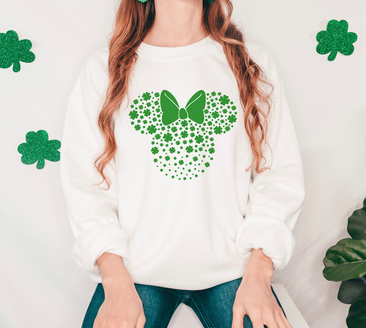 Minnie Clover Outline