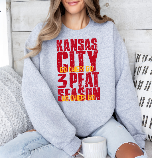 Kansas City 3 Peat Season Red
