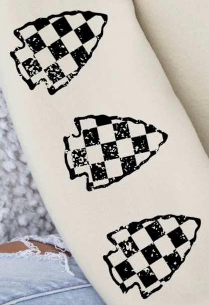 Checker Arrowhead SLEEVE