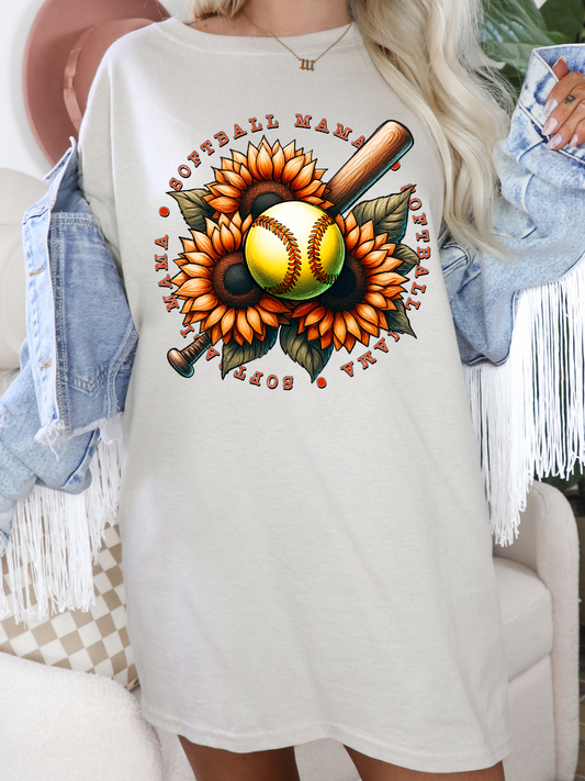 Softball Mama Sunflowers