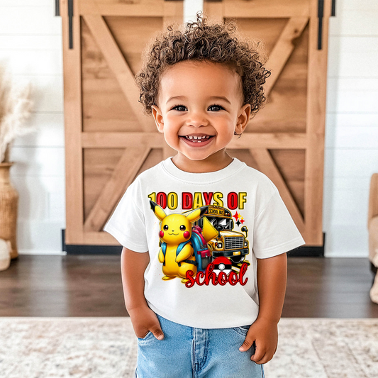 100 Days Of School Pikachu
