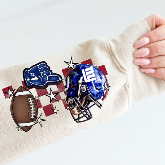 Giants Foam Finger SLEEVE- DTF Transfer
