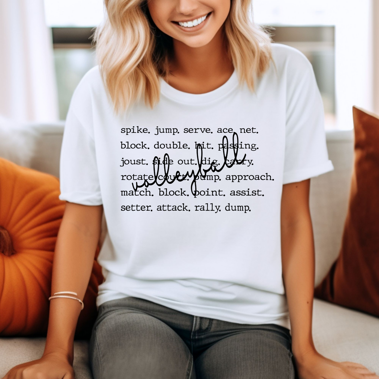 Volleyball Typography