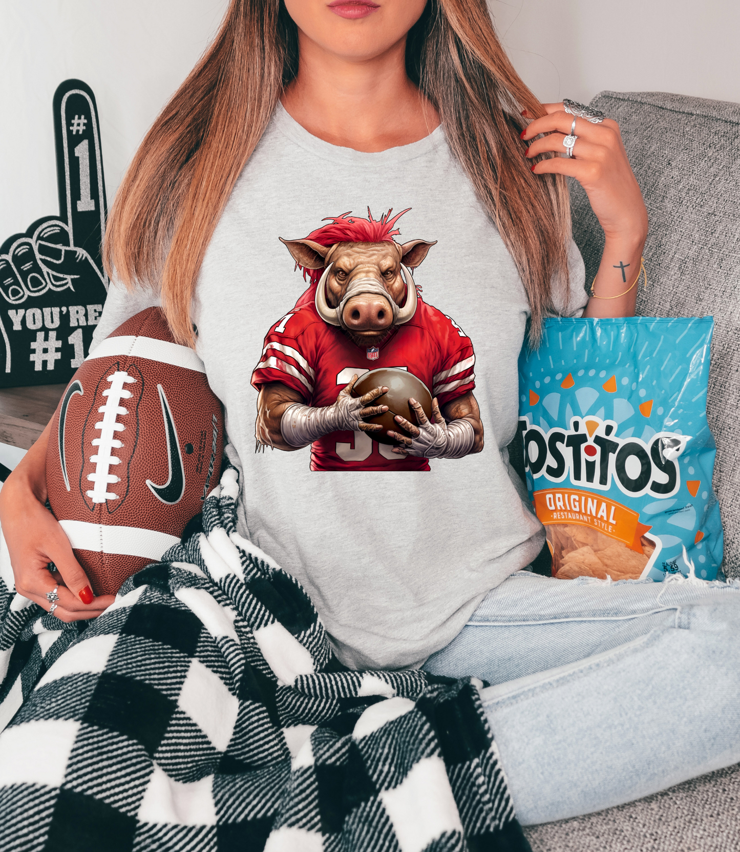 Razorback in uniform