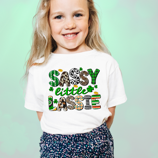 Sassy Little Lassie- DTF Transfer