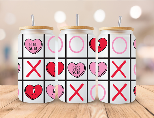 Bebe Sota Tic Tac Toe Hearts - UV Libby Wrap