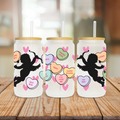 Cupid Conversation Hearts - UV Libby Wrap