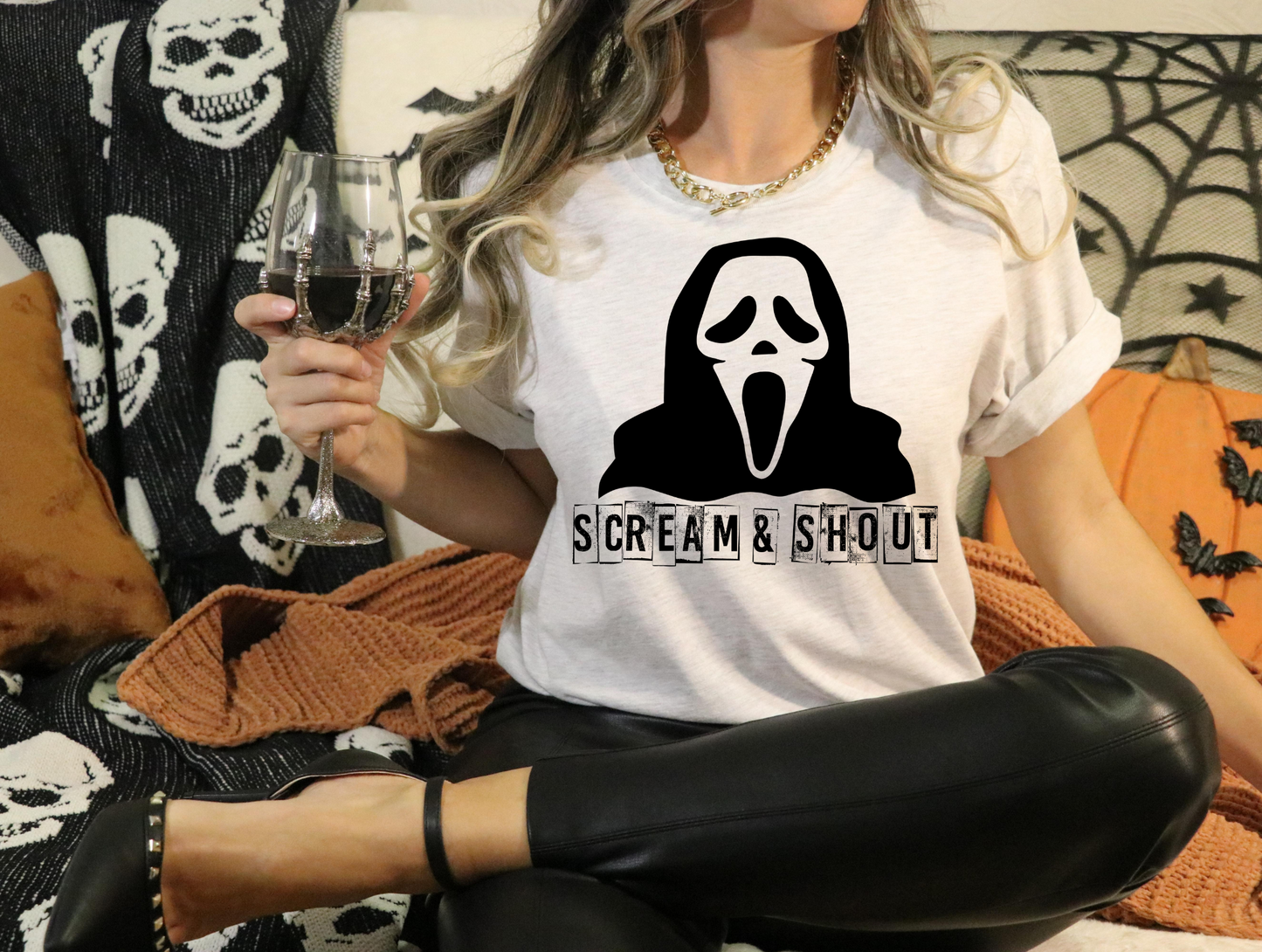 Scream and shout, ghostface