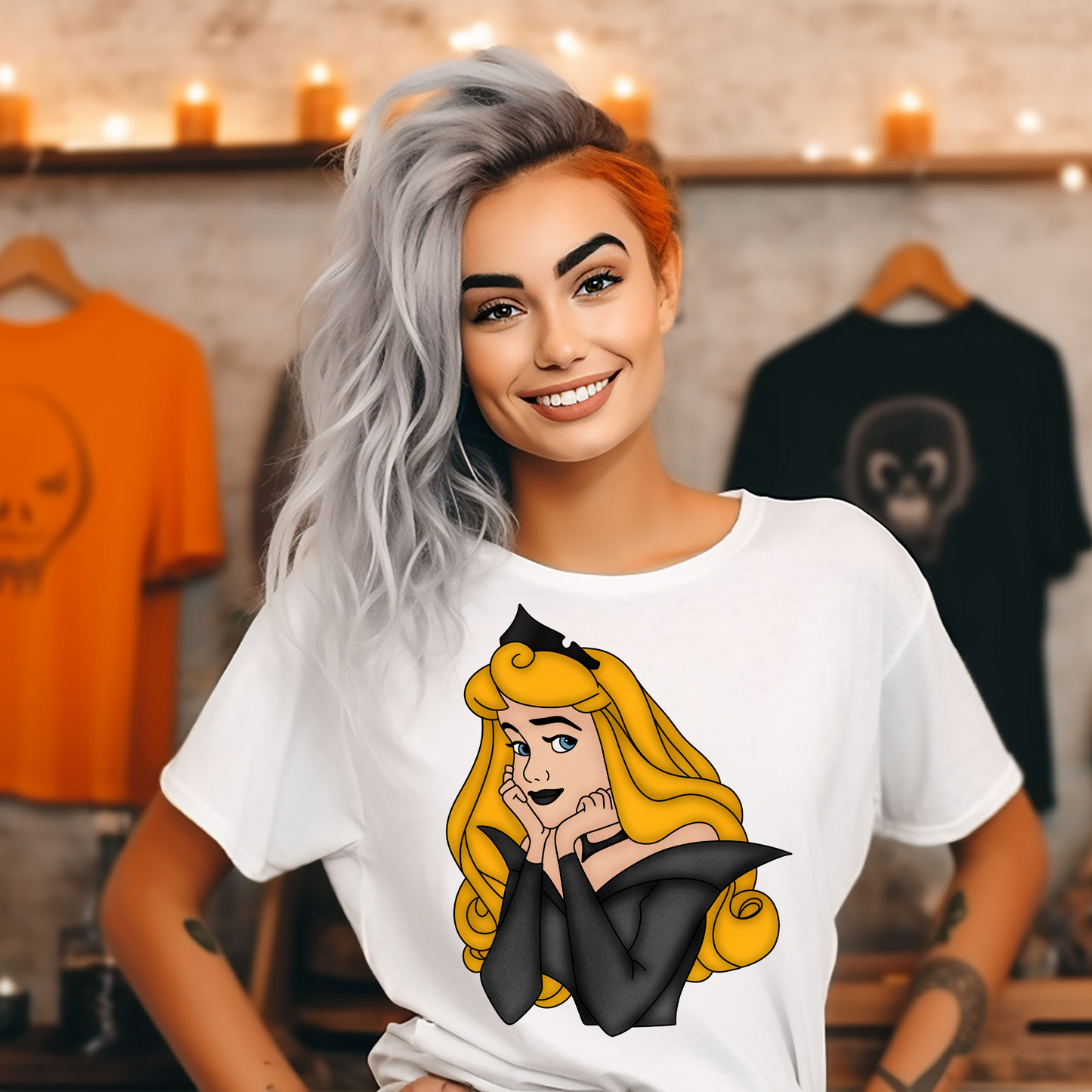 Goth Cinderella blonde