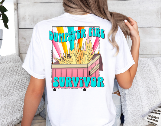 Dumpster Fire - Blue