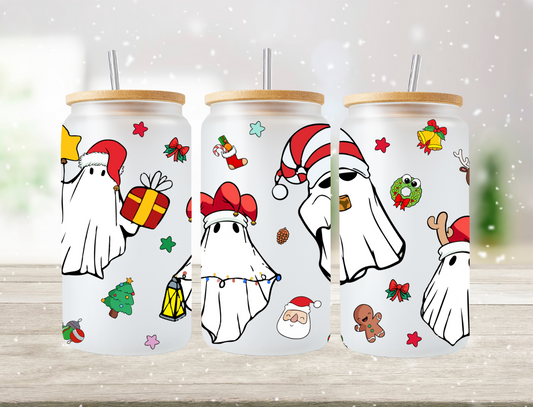 Christmas Ghosties Collage - UV Libby Wrap