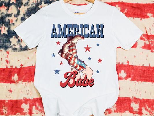 American Babe Flag Cowboy Boots