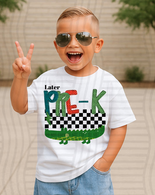 LATER PRE-K GATOR BOYS