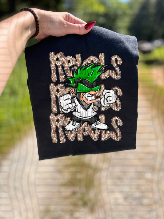 Camo Rebels Green