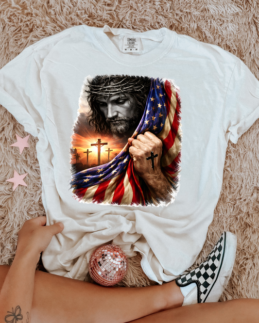 America Jesus Cross