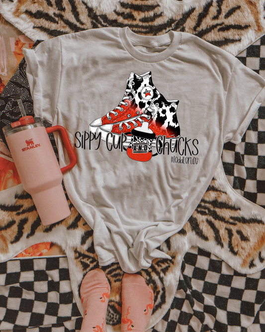 Sippy Cup And Chucks Cow
