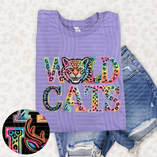 Wildcats (pink neon leopard)