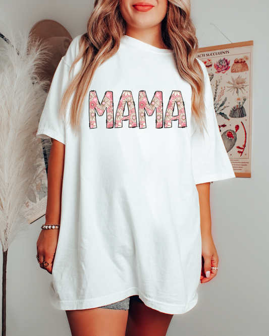 Mama (pink floral)