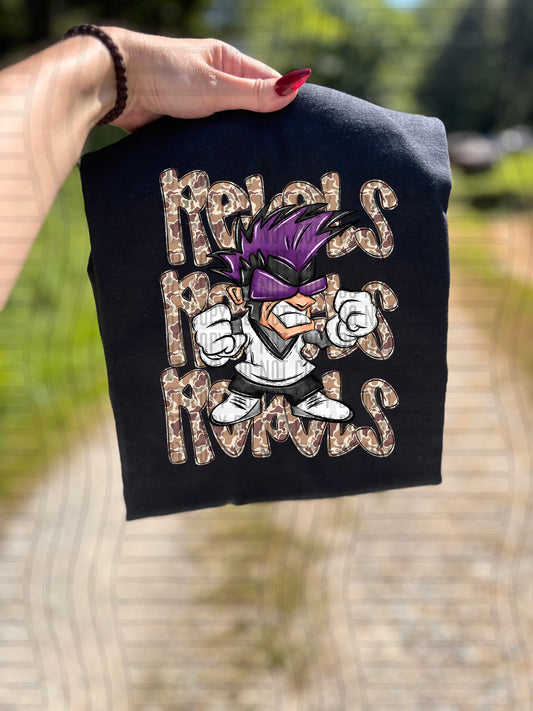 Camo Rebels Purple